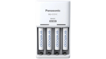 Panasonic Battery Charger ENELOOP K-KJ51MCD04E AA/AAA, 10 hours