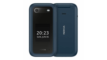 Nokia 2660 Flip Blue, 2.8 ", TFT LCD, 240 x 320, Unisoc, T107, Internal RAM 0.048 GB, 0.128 GB, microSDHC, Dual SIM, Main camera 0.3 MP, 1450  mAh