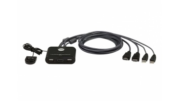 Aten 2-Port USB FHD HDMI Cable KVM Switch  CS22HF