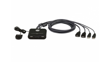 Aten 2-Port USB FHD HDMI Cable KVM Switch CS22HF