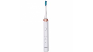 Panasonic Sonic Electric Toothbrush EW-DC12-W503 Rechargeable, For adults, Number of brush heads included 1, Number of teeth brushing modes 3, Sonic technology, Golden White