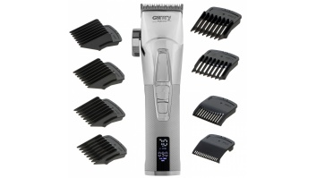 Camry Premium Hair Clipper CR 2835s Cordless, Number of length steps 1, Silver