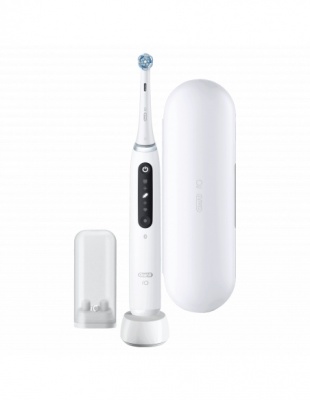 Oral-B Electric Toothbrush iO5 Rechargeable, For adults, Number of brush heads included 1, Quite White, Number of teeth brushing modes 5