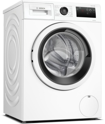 Bosch Washing Machine WAU28RHISN Series 6 Energy efficiency class A, Front loading, Washing capacity 9 kg, 1400 RPM, Depth 59 cm, Width 59.8 cm, Display, LED, White