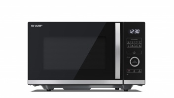 Sharp Microwave Oven YC-QS254AE-B Free standing, 25 L, 900 W, Black, Ceramic bottom (no plate)