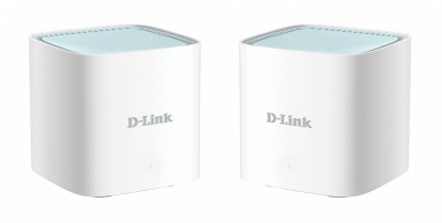 D-Link EAGLE PRO AI AX1500 Mesh System M15-2 (2-pack) 802.11ax, 1200+300  Mbit/s, 10/100/1000 Mbit/s, Ethernet LAN (RJ-45) ports 1, Mesh Support Yes, MU-MiMO Yes, Antenna type 2 x 2.4G WLAN Internal Antenna, 2 x 5G WLAN Internal Antenna