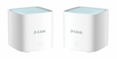 D-Link EAGLE PRO AI AX1500 Mesh System M15-2 (2-pack) 802.11ax, 1200+300  Mbit/s, 10/100/1000 Mbit/s, Ethernet LAN (RJ-45) ports 1, Mesh Support Yes, MU-MiMO Yes, Antenna type 2 x 2.4G WLAN Internal Antenna, 2 x 5G WLAN Internal Antenna