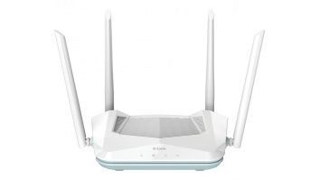 D-Link AX1500 Smart Router R15	 802.11ax, 1200+300  Mbit/s, 10/100/1000 Mbit/s, Ethernet LAN (RJ-45) ports 3, Mesh Support Yes, MU-MiMO Yes, Antenna type 4xExternal