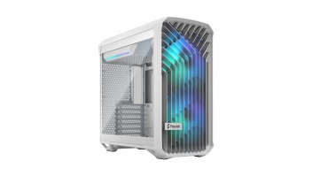 Fractal Design Torrent Compact RGB White TG clear tint, Mid-Tower, Power supply included No