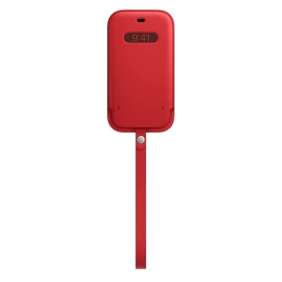 Apple | Aizsargmaciņa mobilajam telefonam | iPhone 12, 12 Pro | Sarkans