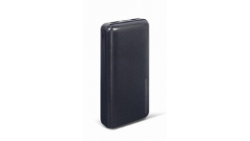 Gembird Power Bank PB20-02 20000 mAh, Black, 12 W