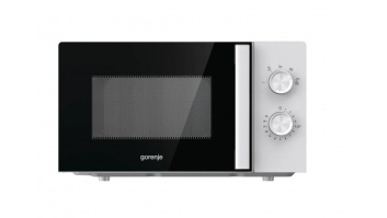 Gorenje Microwave Oven MO20E1WH Free standing, 20 L, 800 W, Grill, White