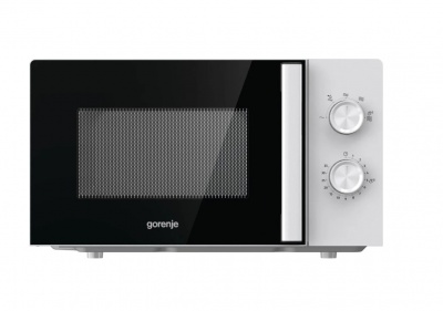 Gorenje Microwave Oven MO20E1WH Free standing, 20 L, 800 W, Grill, White