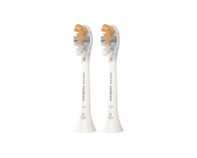 Philips Standard Sonic Toothbrush heads HX9092/10 A3 Premium All-in-One For adults, Number of brush heads included 2, White