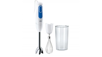 Braun Hand Blender MQ 3005 Immersion Hand Blender, 700 W, Number of speeds 2, White/Blue