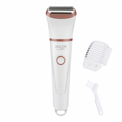 Adler Lady Shaver AD 2941 Wet & Dry, AAA, White