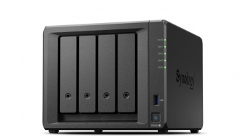 Synology 4-Bay  DS923+ Up to 4 HDD/SSD Hot-Swap, Ryzen R1600, Processor frequency 2.6 GHz, 4 GB, 2x1GbE, 2xUSB3.2, 1xeSATA