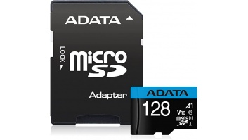 ADATA microSDXC/SDHC UHS-I Memory Card Premier  128 GB, microSDHC/SDXC, Flash memory class 10