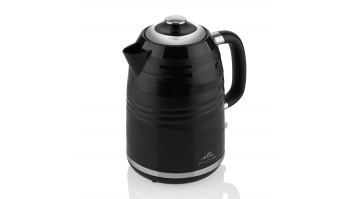 ETA Kettle ETA260590010 Duna Electric, 2200 W, 1.7 L, Plastic, 360° rotational base, Black