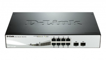 D-Link DGS-1210 Series Smart Managed Gigabit Switches  DGS-1210-08P Managed L2, Desktop/Rackmountable