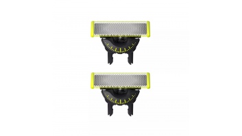 Philips OneBlade Replacement blade, 2 pcs QP420/50 Black/Green
