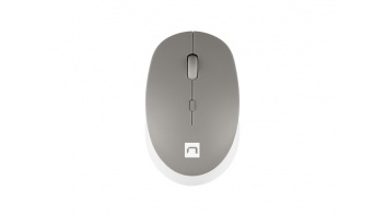 Natec Mouse Harrier 2 Wireless, White/Grey, Bluetooth