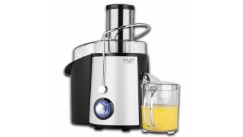 Adler Juicer AD 4128 Matt Black/White, 1000 W, Number of speeds 2