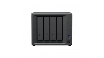 Synology Tower NAS DS423+ J4125, Processor frequency 2.7 GHz, 2 GB, DDR4, RAID 0,1,5,6,10,Hybrid, 2x1GbE/2xUSB3.2, System Fan: 92 mm x 92 mm x 2 pcs