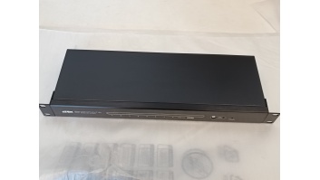 SALE OUT. Aten VS1808T 8-Port HDMI Cat 5 Splitter Aten Warranty 3 month(s), USED, REFURBISHED, WITOUT ORIGINAL PACKAGING, ONLY POWER ADAPTER INCLUDED