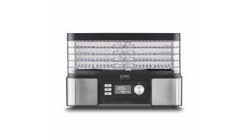 Caso Food Dehydrator DH 450 Power 370-450 W, Number of trays 5, Temperature control, Integrated timer, Black/Stainless Steel