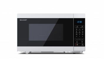 Sharp Microwave Oven with Grill YC-MG81E-W Free standing, 28 L, 900 W, Grill, White