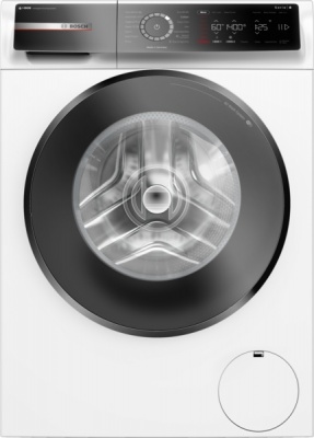 Bosch veļas mašīna WGB244ALSN Energoefektivitātes klase A Iekraušana no priekšas Mazgāšanas jauda 9 kg 1400 RPM Dziļums 59 cm Platums 60 cm Displejs LED tvaika funkcija Balts