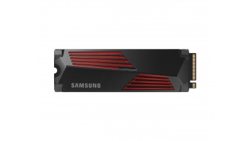 Samsung 990 PRO with Heatsink  2000 GB, SSD form factor M.2 2280, SSD interface M.2 NVMe, Write speed 6900 MB/s, Read speed 7450 MB/s
