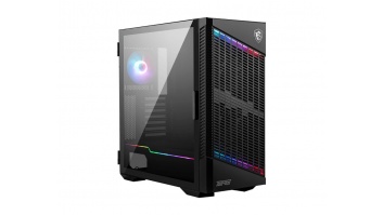 MSI PC Case  MPG VELOX 100P AIRFLOW Black, Mid-Tower, Power supply included No