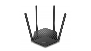 Mercusys AX1500 WiFi 6 Router  MR60X 802.11ax, 1201+300 Mbit/s, 10/100/1000 Mbit/s, Ethernet LAN (RJ-45) ports 2, Mesh Support No, MU-MiMO Yes, No mobile broadband, Antenna type External