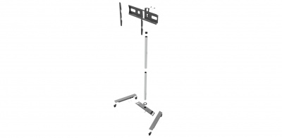EDBAK Flat Screen Trolley for One Screen Floor stand, TR5E, 42-65 ", Trolleys & Stands, Maximum weight (capacity) 50 kg, Black