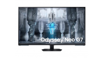 Samsung Odyssey Neo G7 G70NC LS43CG700NUXEN 43 ", VA, UHD, 3840 x 2160, 16:9, 1 ms, 400 cd/m², Black/White, HDMI ports quantity 2, 144 Hz