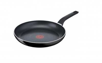 TEFAL Frying Pan C2720653 Start&Cook Diameter 28 cm, Suitable for induction hob, Fixed handle, Black