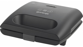 Gorenje Sandwich maker SM703GCB 700 W, Number of plates 3, Number of pastry 2, Black