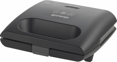 Gorenje Sandwich maker SM703GCB 700 W, Number of plates 3, Number of pastry 2, Black