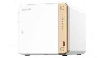 QNAP 4-Bay desktop NAS TS-464-8G N4505 2-core, Processor frequency 2.9 GHz, 4 GB, 1 x HDMI 2.0, 2x M.2 2280 PCIe slots, 2x USB 2.0 port, 2x USB 3.2 Gen 2 (10Gbps)