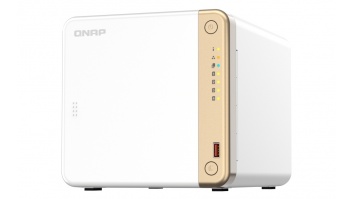 QNAP 4-Bay desktop NAS 	TS-464-8G N4505 2-core, Processor frequency 2.9 GHz, 4 GB, 1 x HDMI 2.0, 2x M.2 2280 PCIe slots, 2x USB 2.0 port, 2x USB 3.2 Gen 2 (10Gbps)