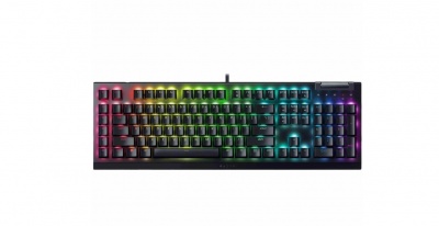 Razer BlackWidow V4 X Mechanical Gaming Keyboard, Yellow Switch, Russian Layout, Wired, Black