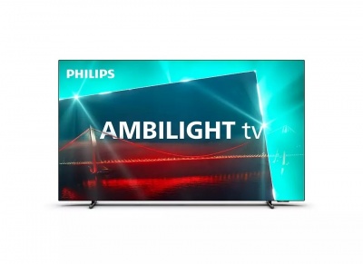 Philips 4K UHD OLED Android TV 55OLED718/12 55" (139cm), Smart TV, Google TV, 4K UHD LED, 3840 x 2160, Wi-Fi,  DVB-T/T2/T2-HD/C/S/S2