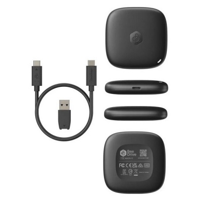Synology BeeDrive Personal Backup Hub BDS70-1T 1000 GB, USB 3.2, Black