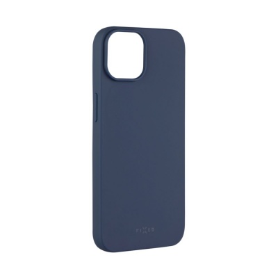 Fixed Story Back cover, Apple, iPhone 14 Pro, Rubberized, Blue