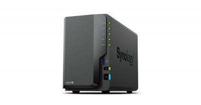 Synology Tower NAS DS224+ up to 2 HDD/SSD, Intel Celeron, J4125, Processor frequency 2.0 GHz, 2 GB, DDR4, 2x1GbE, 2xUSB 3.2 Gen 1