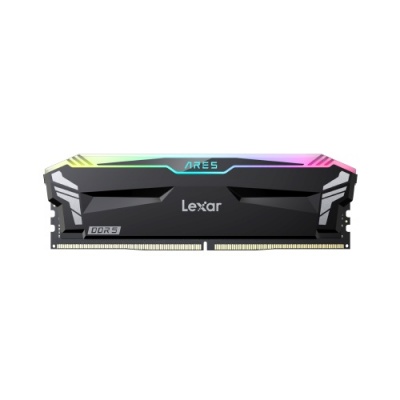 Lexar 2x16GB ARES RGB DDR5-6400 Desktop Memory, Black color