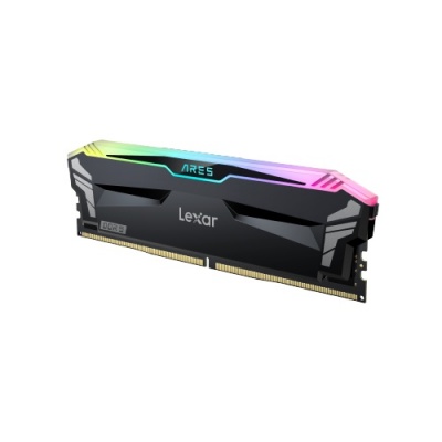 Lexar 2x16GB ARES RGB DDR5-6400 Desktop Memory, Black color