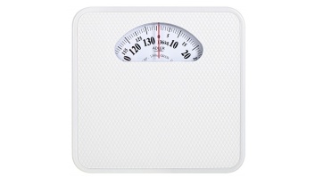 Adler Mechanical Bathroom Scale AD 8179w Maximum weight (capacity) 136 kg, Accuracy 1000 g, White